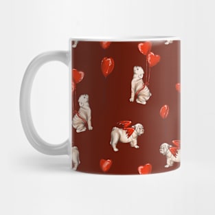 Cute pug red Mug